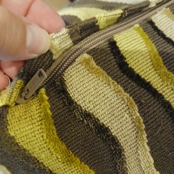 Kravet Couture Trailway Kiwi Throw Pillow with Insert 22x22 - Picture 2 of 4